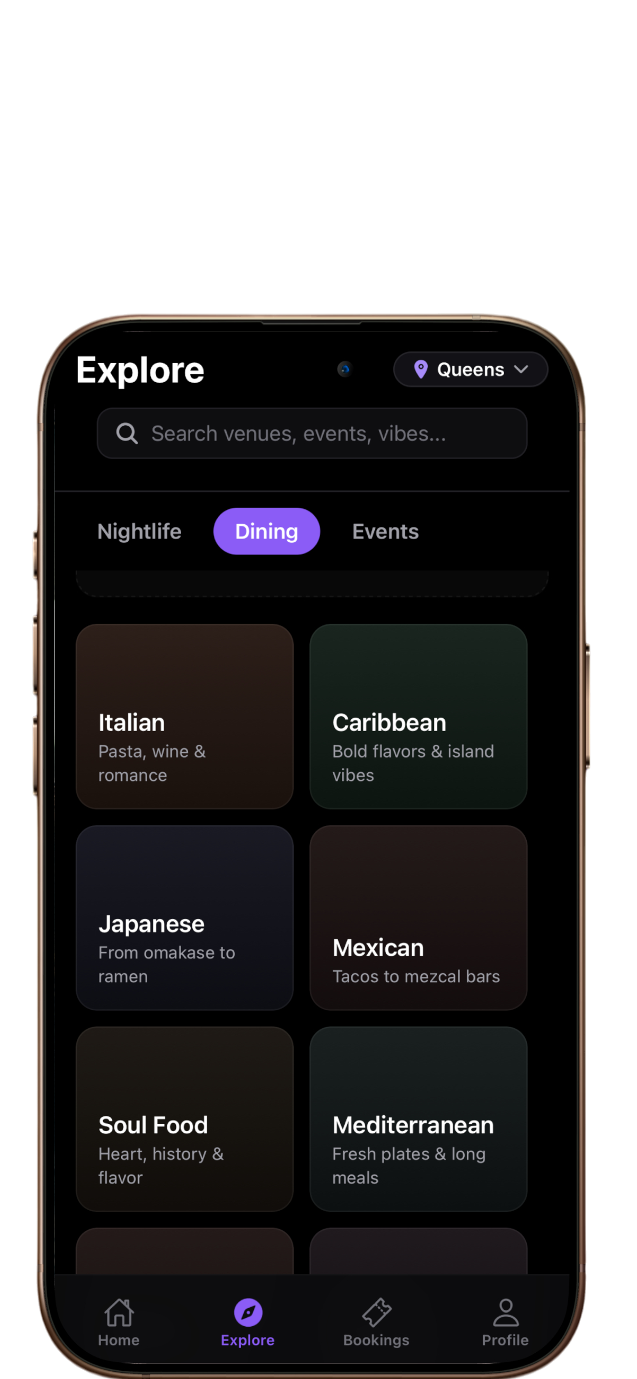 Lumina Dining Explorer